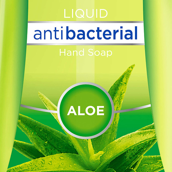 Dial Complete Antibacterial Liquid Hand Soap, Aloe Scent, 7.5 fl oz (12 count)