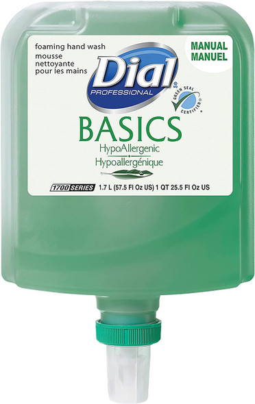 Dial 1700 Basics HypAllergenic Foam Soap