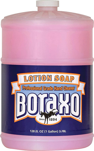Dial 1756300 Boraxo Liquid Lotion Soap, 1 Gallon Bottle (Pack of 4)