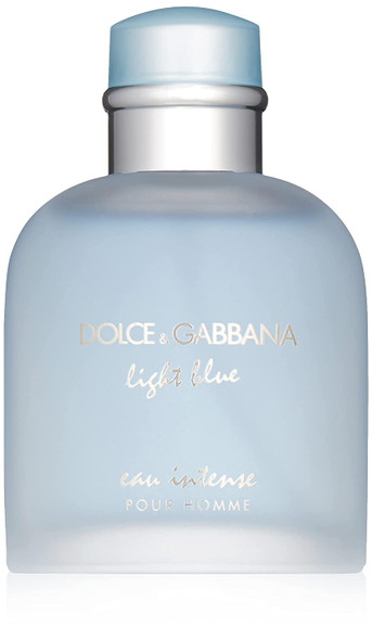 Dolce & Gabbana Light Blue Eau Intense for Men Eau De Parfum Spray, 3.3 Fl Ounce