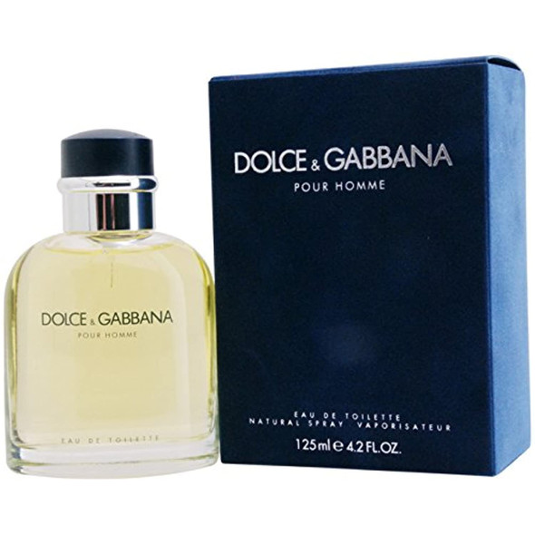 Dolce & Gabbana Eau de Toilette Pour Homme Spray, 4.2 Ounce