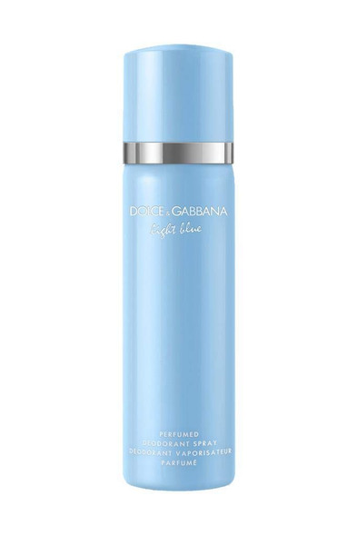 Dolce & Gabbana Light Blue Deodorant Perfumed Spray for Women, 3.4 Ounces