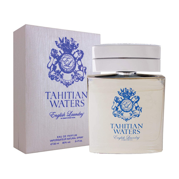English Laundry Tahitian Waters Eau de Parfum, 3.4 Fl Oz