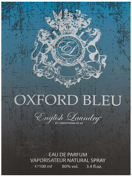 English Laundry Oxford Bleu Eau de Parfum, 3.4 Fl Oz