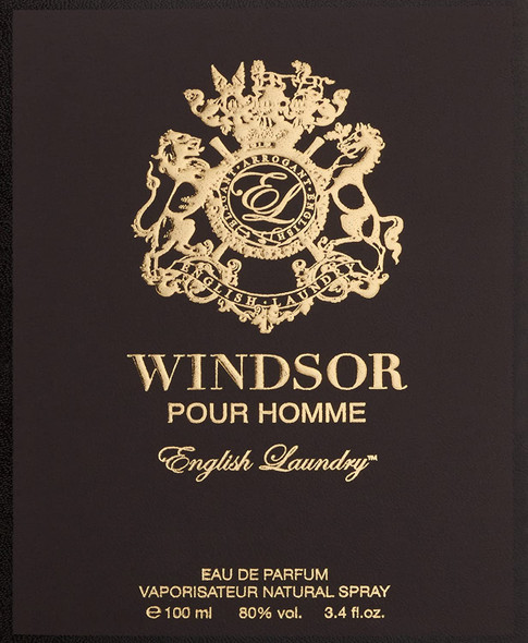 English Laundry Windsor Pour Homme Eau de Parfum Spray, 3.4 Fl Oz