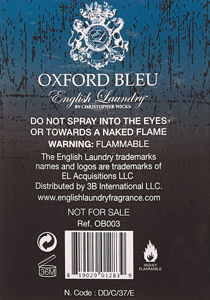 English Laundry Oxford Bleu EDP, 0.06 Fl Oz