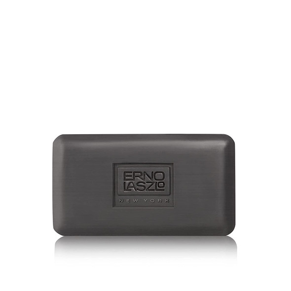 Erno Laszlo Sea Mud Deep Cleansing Bar, Black | Charcoal Cleansing Face Bar Purifies, Unclogs Pores, Absorbs Excess Oil | 3.4 Oz