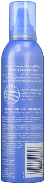 Finesse Shape & Strengthen Curl Defining Mousse, 7 oz, 2 pk