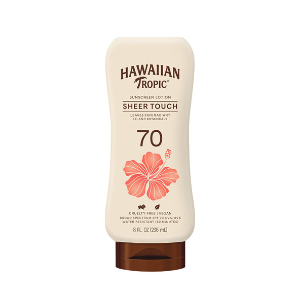 Hawaiian Tropic Sheer Touch Lotion SPF 70, 8oz