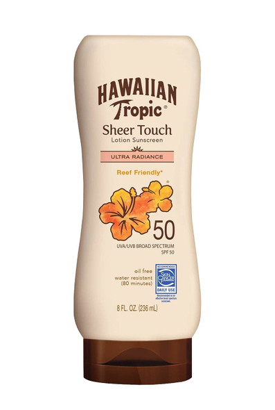 Hawaiian Tropic Sheer Touch Sunscreen SPF 50 Plus 8 oz