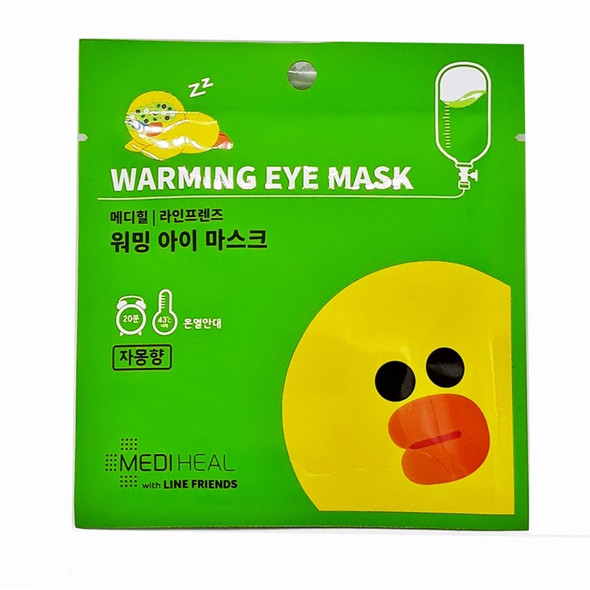 Mediheal Line Friends Warming Eye Mask (Citrus)- Pack of 10