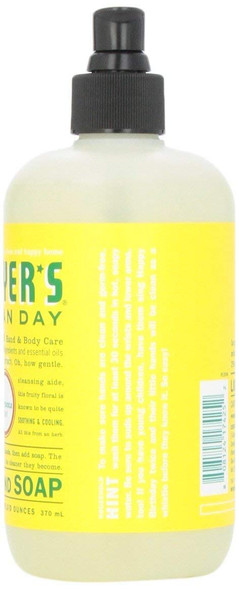 Mrs. Meyer's Clean Day Liquid Hand Soap Bottle, Honeysuckle Scent, 12.5 Fl Oz (Pack of 6)