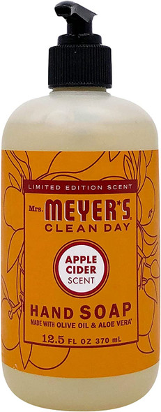 Mrs Meyer's, Apple Cider Hand Soap, 12.5 Fl Oz Bottle