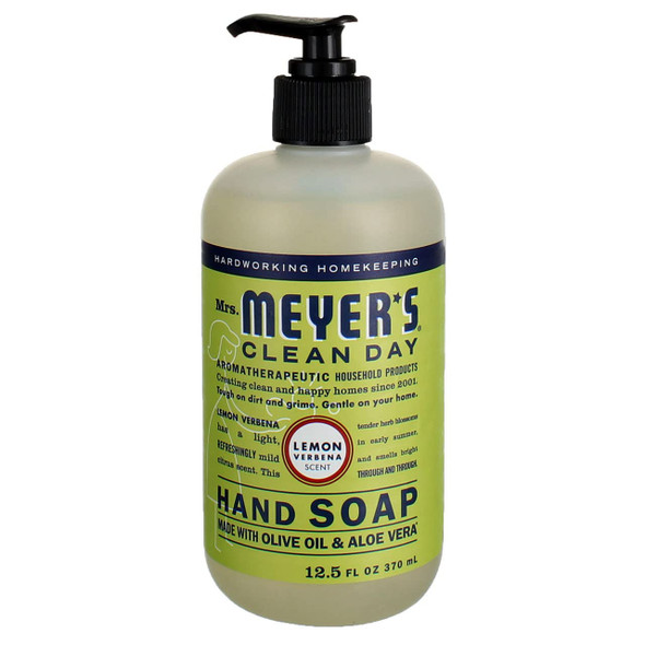 Mrs.+Meyers+Clean+Day+Hand+Soap+Lemon+Verbena+12.5+fl+oz%2c+5+Pack+(Lemon+Verbena)
