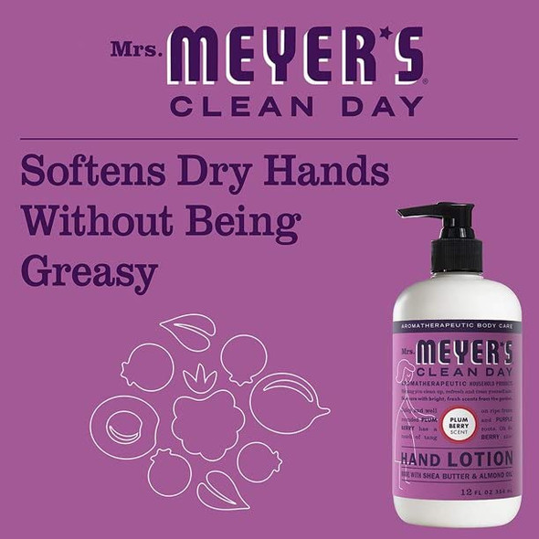 Mrs Meyer's Plumberry Hand Lotion, 12 FZ