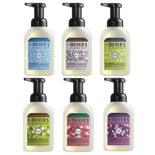 Mrs. Meyer's Liquid Hand Soap Spring Scents Plus Everyday Scents 6