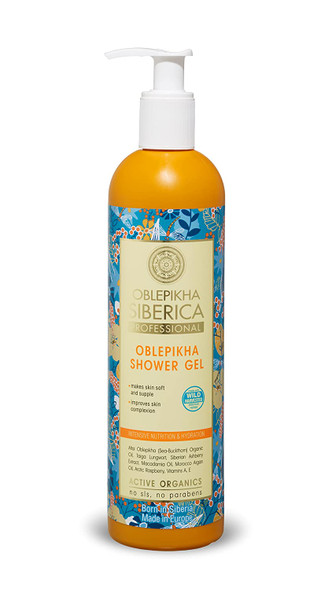 Natura Siberica Oblepikha Shower Gel Nutrition & Hydration 400ml by Natura Siberica