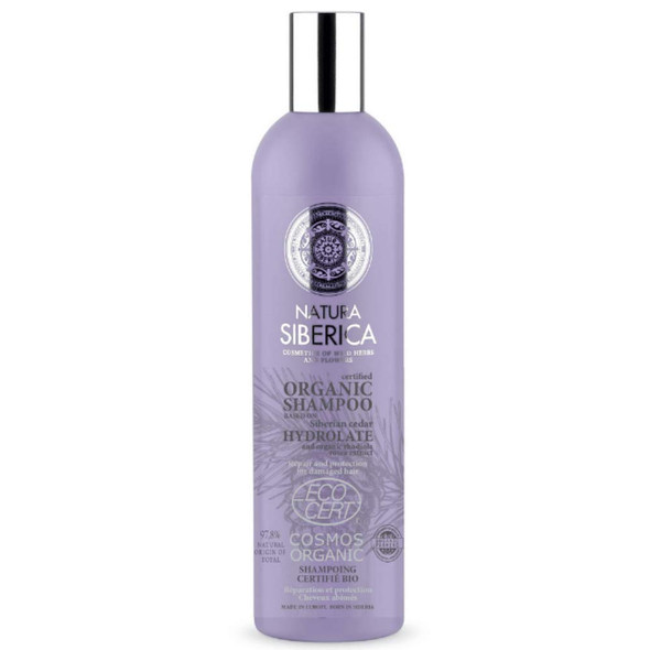 NATURA SIBERICA Organic Repair And Protection Damaged Hair Shampoo, 400 ML