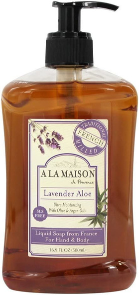 A La Maison French Liquid Soap Lavender Aloe - 16.9 fl oz