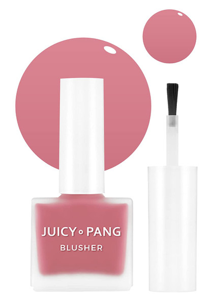 APIEU JUICY-PANG WATER BLUSHER (PK02 - Raspberry) - Korean Liquid Blush For Cheeks K Beauty Makeup