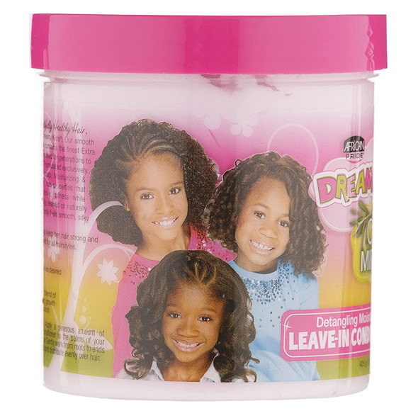 African Pride Dream Kids Olive Miracle Conditioner Leave-In 15 Ounce (443ml) (3 Pack)