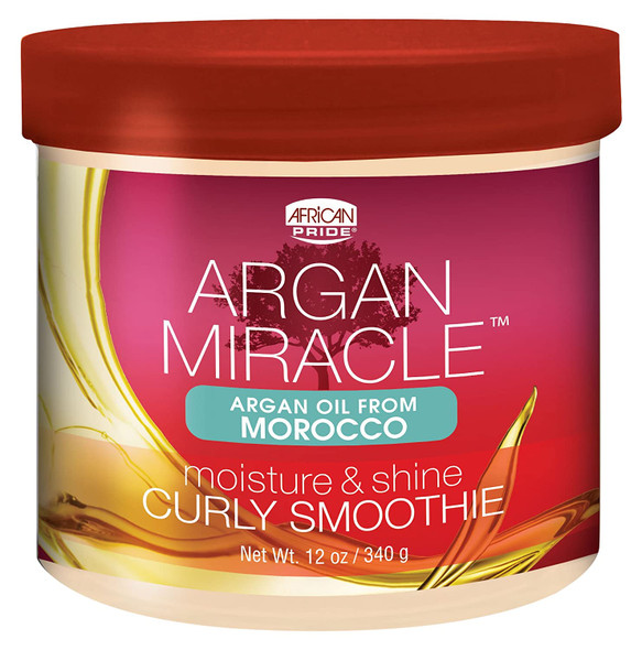 African Pride Argan Miracle Curly Smoothie 12 Oz