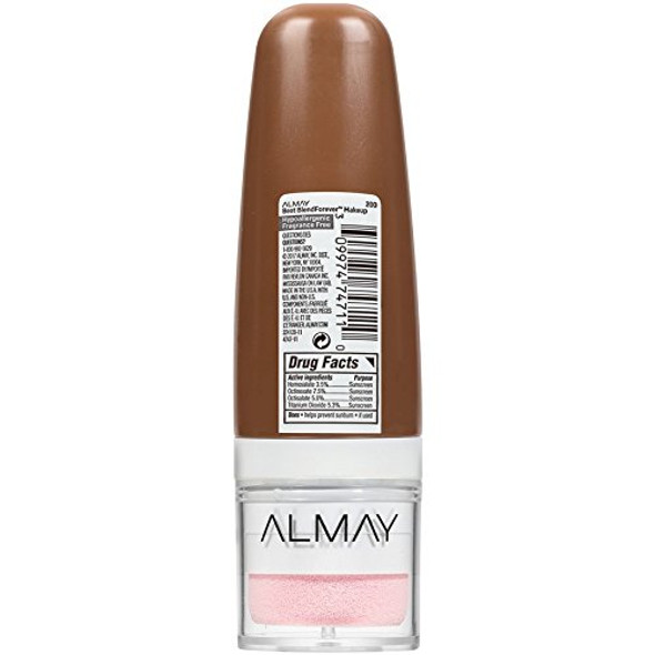 Almay Best Blend Forever Foundation, Cappuccino, 1 fl. oz, SPF 40 Broad Spectrum