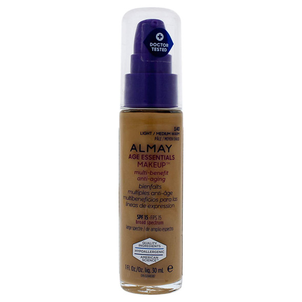 Almay Age Essentials Makeup, Light/Medium Warm