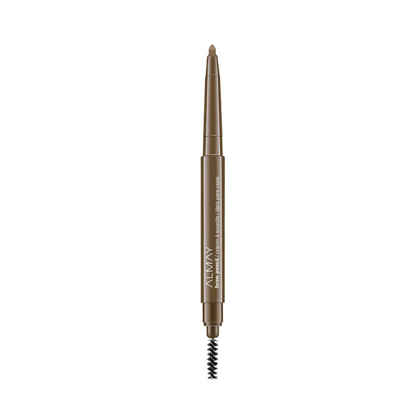 Eyebrow Pencil with Eyebrow Brush by Almay, Easy to Achieve Brows, Hypoallergenic, 803 Universal Taupe, 0.01 Oz