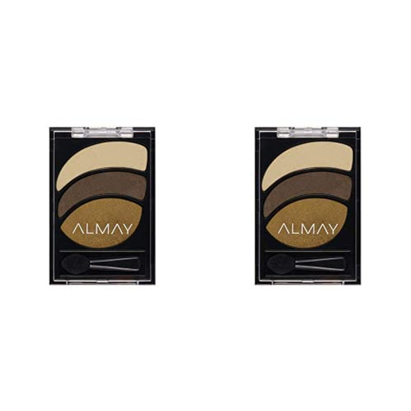 Almay Eyeshadow Palette, Longlasting Eye Makeup, Smoky Eye Trio, Hypoallergenic, 030 Coppery Blaze, 0.08 Oz (Pack of 2)