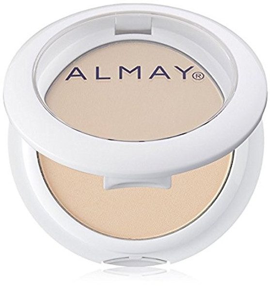 Almay Clear Complexion Pressed Powder, Light 100, 0.35-Ounce Packages (Pack of 2)