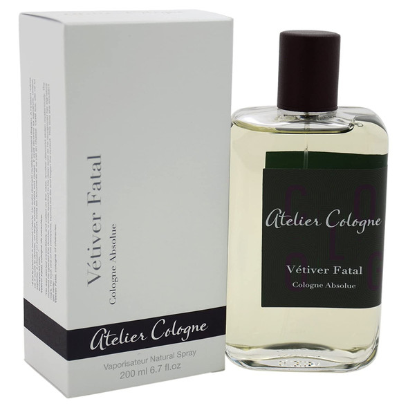 Atelier Cologne Vetiver Fatal Absolue Spray for Unisex, 6.7 Ounce