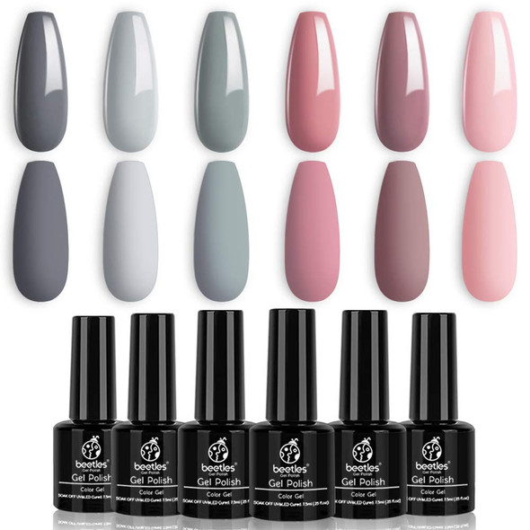 Beetles Bridesmaid Beauty Classic Gel Nail Polish Set with Gel Nail Polish Remover Kit