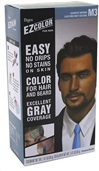 Bigen EZ Color for Men Darkest Brown Kit (Pack of 6)