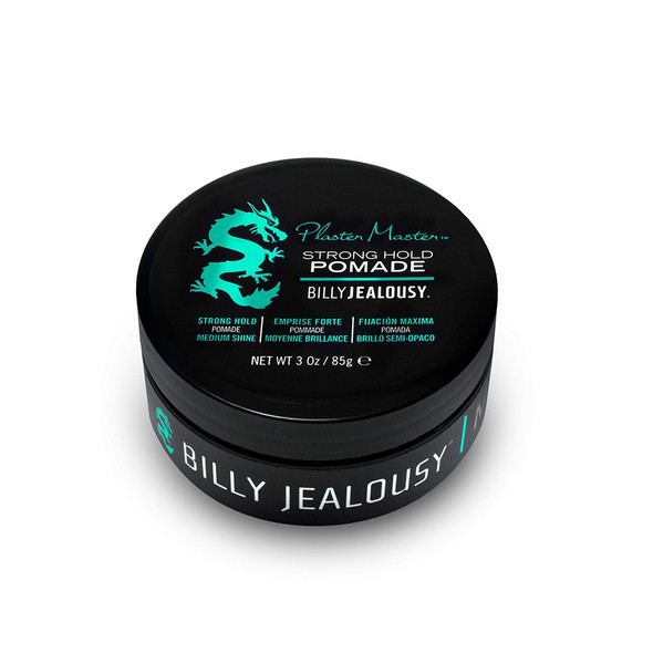 Billy Jealousy Plaster Master Strong Hold All Day Mens Medium Shine Styling Pomade, 3 Ounce