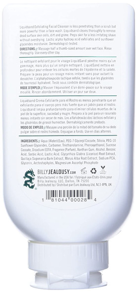 Billy Jealousy LiquidSand Exfoliating Facial Cleanser