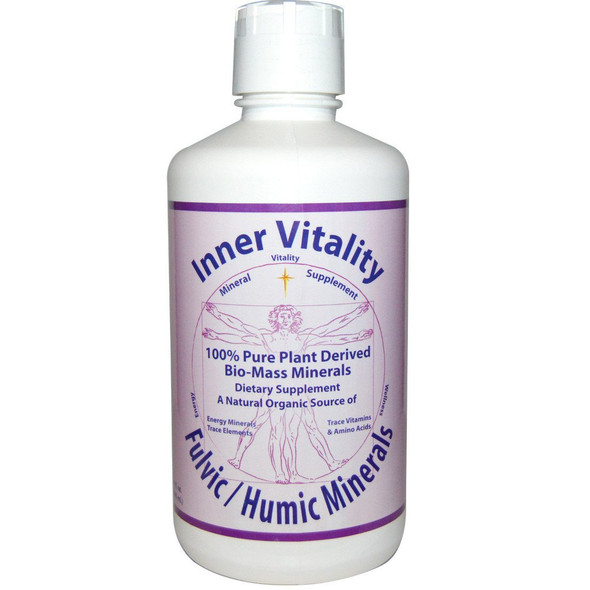 Morningstar Minerals Inner Vitality Fulvic/Humic Minerals 32 fl oz (946 ml)