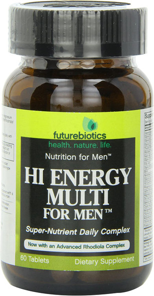 Futurebiotics Hi Energy Multi for Men, 60 Vegetarian Tablets