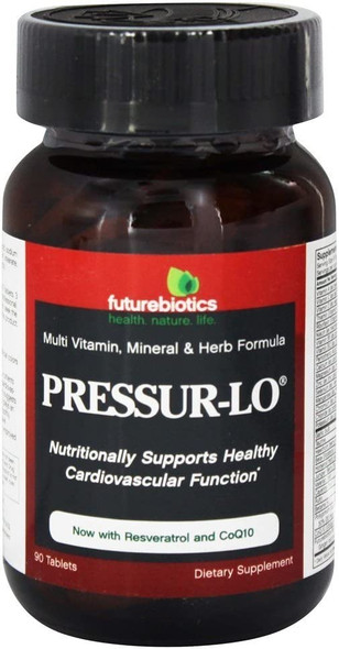 Futurebiotics Pressur-Lo -- 90 Tablets