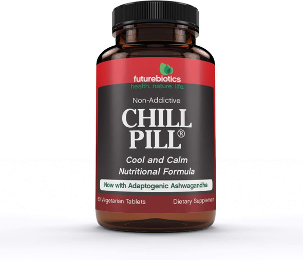 Futurebiotics Chill Pill (Calmness Formula) Tablets, 60-Count (Pack of 2)