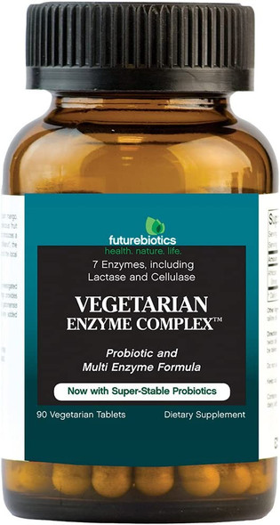 Futurebiotics Vegetarian Enzyme Complex, 90 Tablets