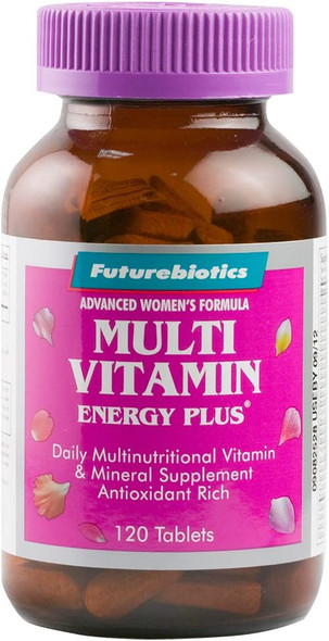 Futurebiotics Multi Vitamin Energy Plus for Women, 120 Tablets