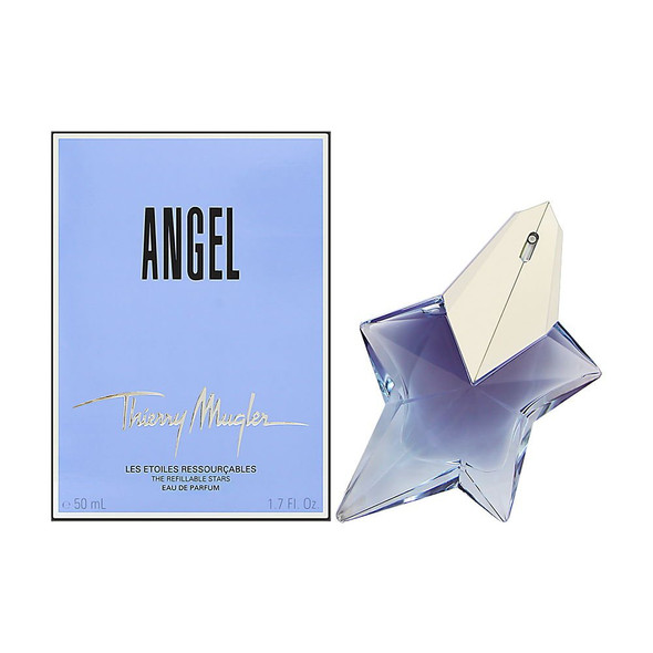Thierry Mugler Angel For Women. Eau De Parfum Spray Refillable 1.7 oz
