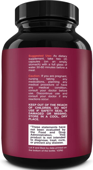 100% Pure Forskolin Extract 60 Capsules - Quality Weight Loss Supplement for Women & Men - Most Potent Coleus Forskohlii on The Market  Standardized at 20% - Guaranteed by Natures Craft