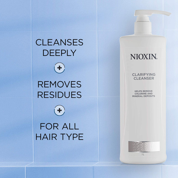 Nioxin Clarifying Cleanser, 33.8 oz