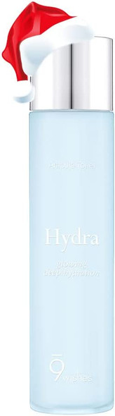 9wishes Hydra Ampule Toner 5.1Fl. Oz 150ml Powerful Hydration with 52 Coconut Water  Moisturizing Facial Toner Essence