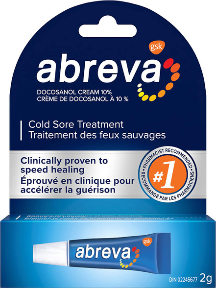 Abreva Cold Sore Med Size .07 Abreva Cold Sore Treatment Cream