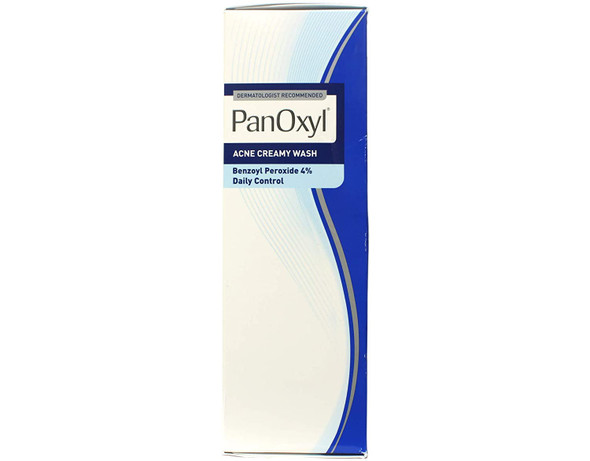 Panoxyl 4 Benzoyl Peroxide Creamy Acne Wash 6 Ounce Value Pack of 5