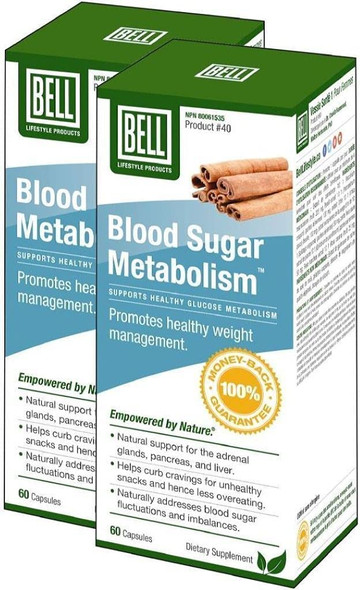 Blood Sugar Metabolism by Bell Lifestyle Products  60 Capsules