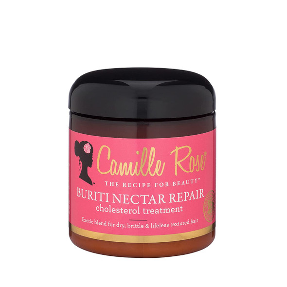 Camille Rose Buriti Nectar Repair Cholesterol Treatment for Dry Brittle Lifeless Textured Hair 8 fl oz
